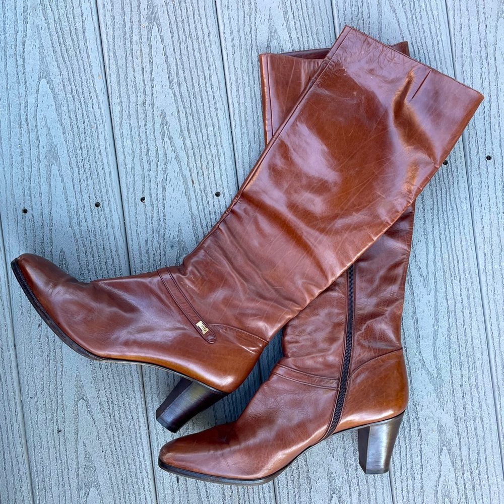 Vintage Salvatore Ferragamo boots !!! AMAZING CONDITION!! 9 1/2